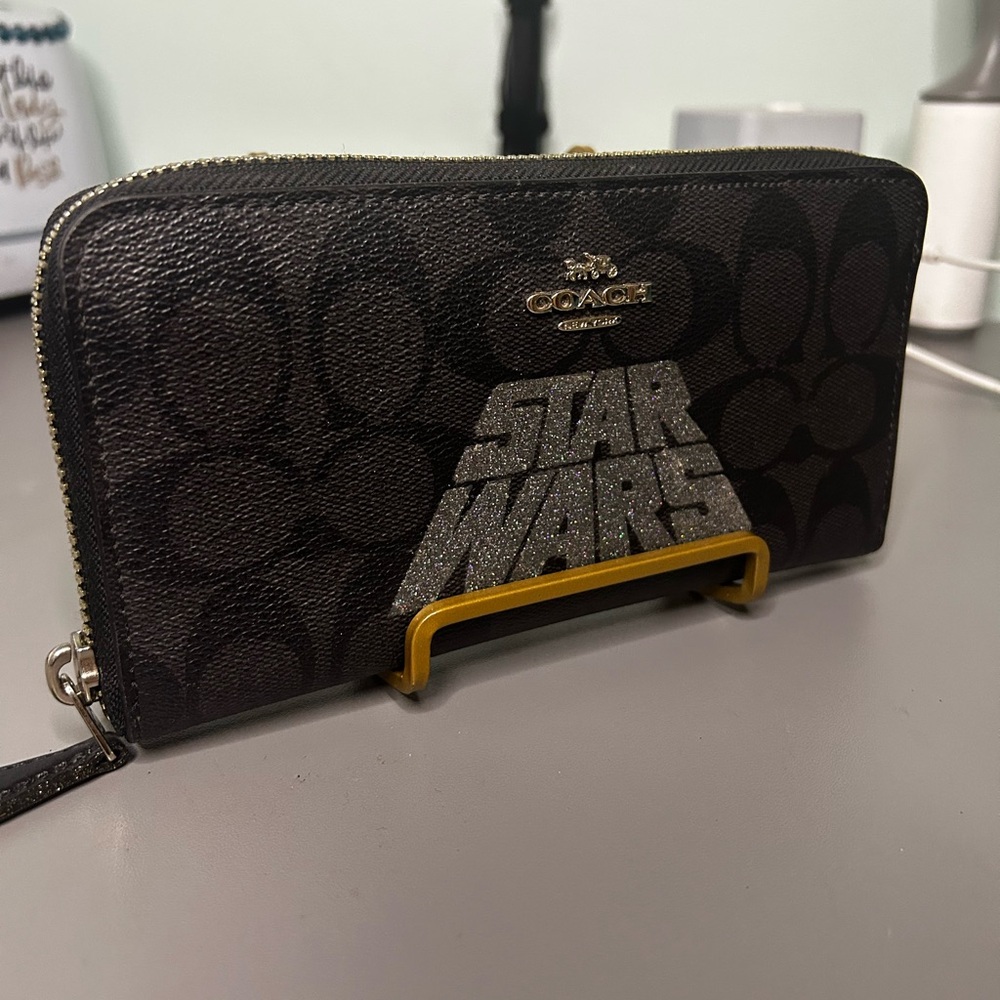 LE Coach x Star Wars Leather Wallet
